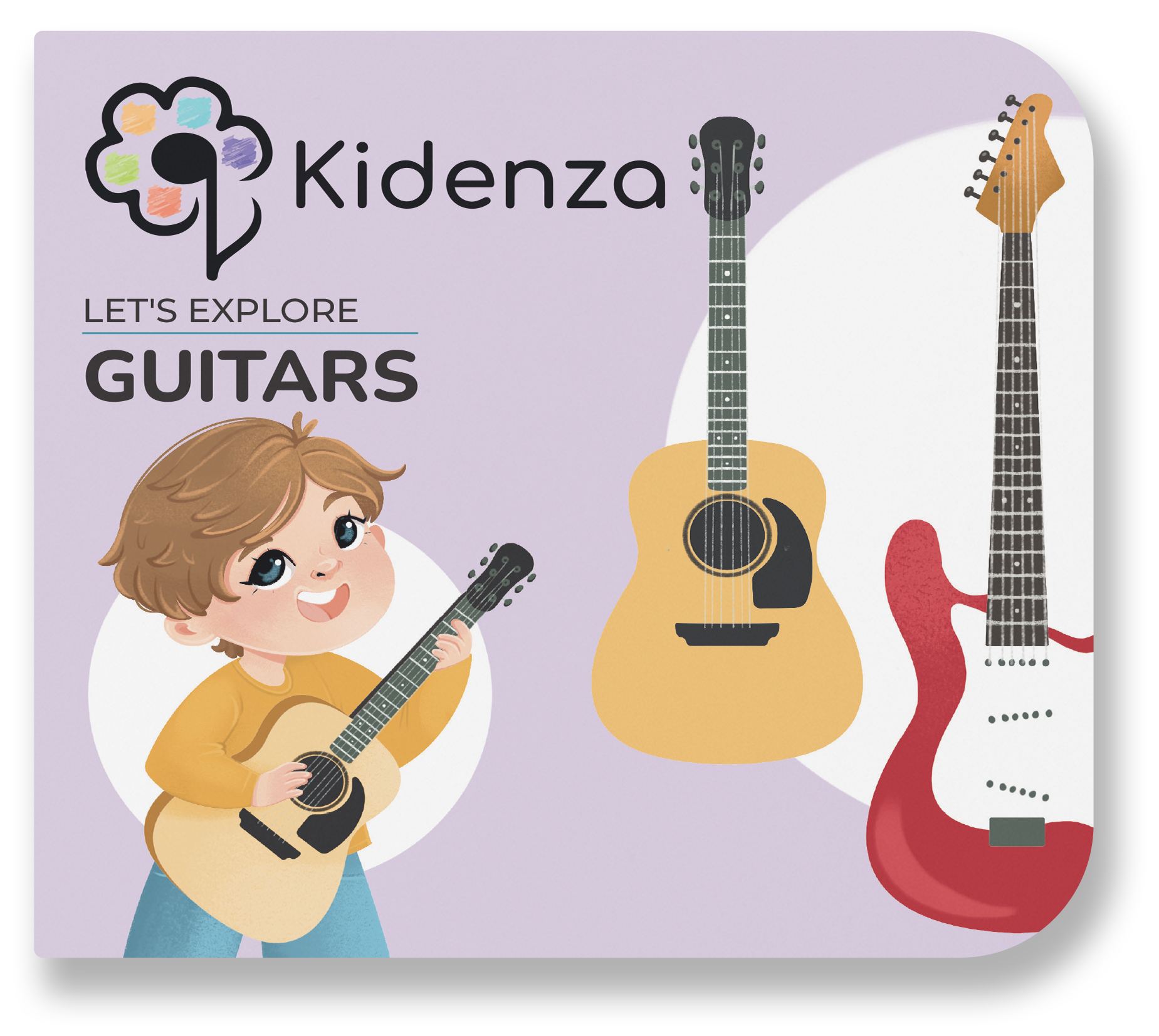 Let's Explore Guitar Interactive Music Book for Toddlers and Let's Explore Guitar Interactive Music Book for Toddlers and