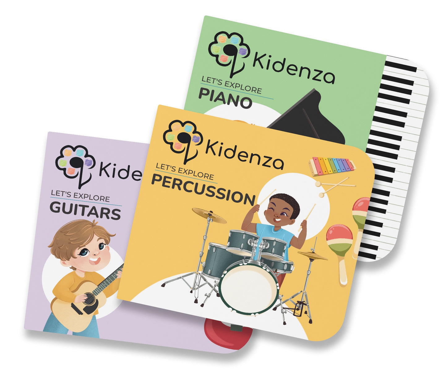 Guitar, Piano and Drums bundle