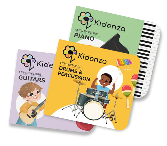 Guitar, Piano and Drums bundle